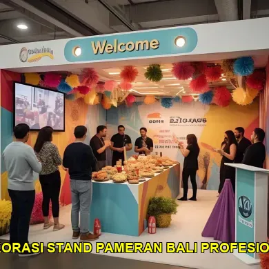 dekorasi stand pameran bali profesional